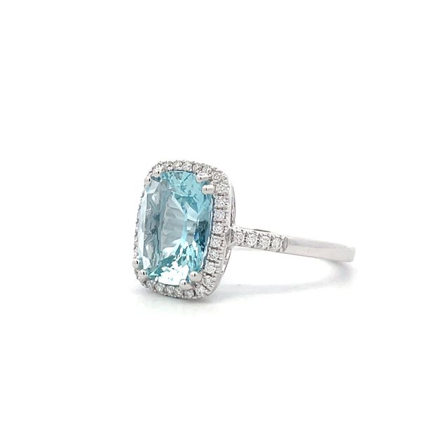 Colored Stone Ring Image 2 Hudson Valley Goldsmith New Paltz, NY