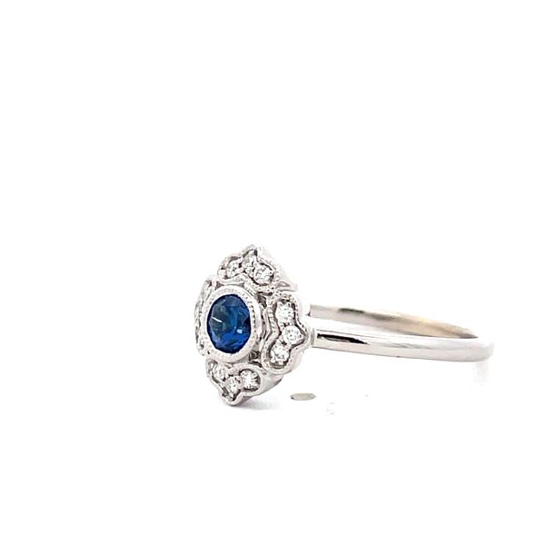 Colored Stone Ring Image 2 Hudson Valley Goldsmith New Paltz, NY