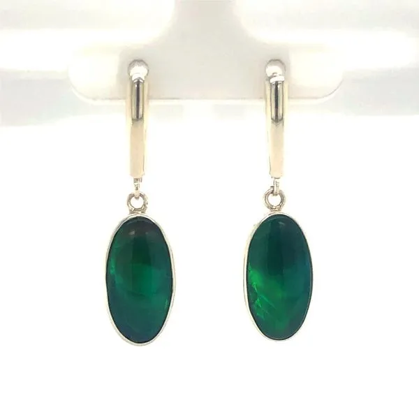 Sterling Silver Ethiopian Opal Earrings. DO NOT GET WET. Hudson Valley Goldsmith New Paltz, NY