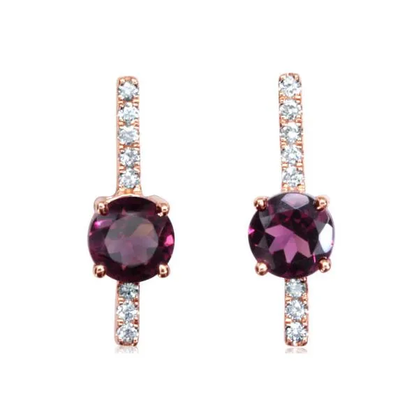 Colored Stone Earrings Hudson Valley Goldsmith New Paltz, NY