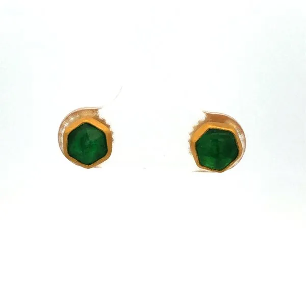 Colored Stone Earrings Hudson Valley Goldsmith New Paltz, NY