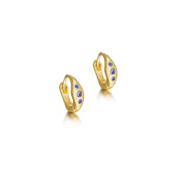 Silver Blue Topaz Earrings Hudson Valley Goldsmith New Paltz, NY