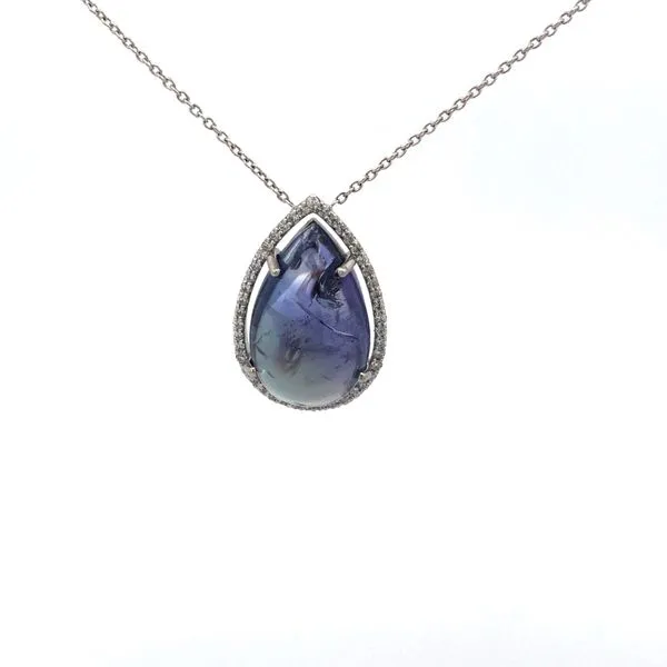 Colored Stone Pendant Hudson Valley Goldsmith New Paltz, NY