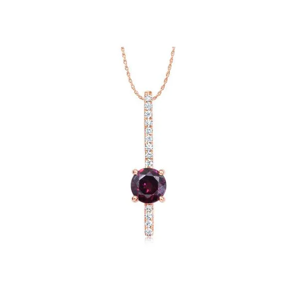 Colored Stone Pendant Hudson Valley Goldsmith New Paltz, NY