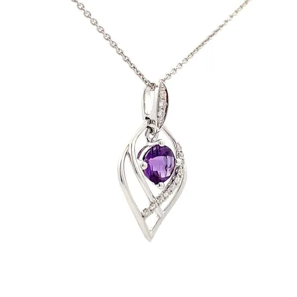 Colored Stone Pendant Image 2 Hudson Valley Goldsmith New Paltz, NY