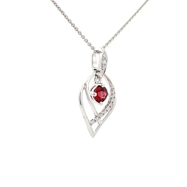 Colored Stone Pendant Image 2 Hudson Valley Goldsmith New Paltz, NY