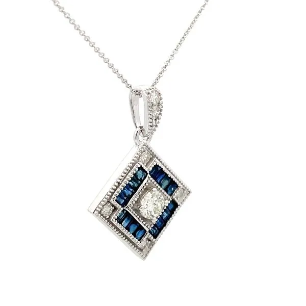 Colored Stone Pendant Image 2 Hudson Valley Goldsmith New Paltz, NY