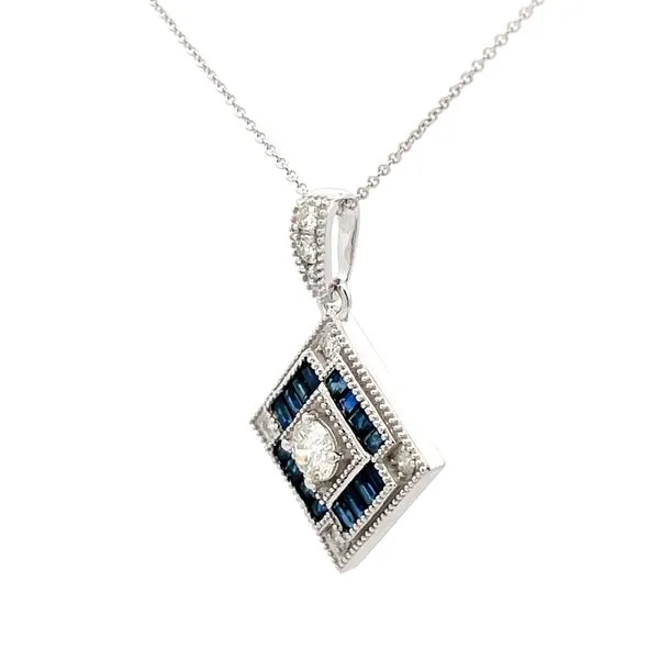 Colored Stone Pendant Image 3 Hudson Valley Goldsmith New Paltz, NY