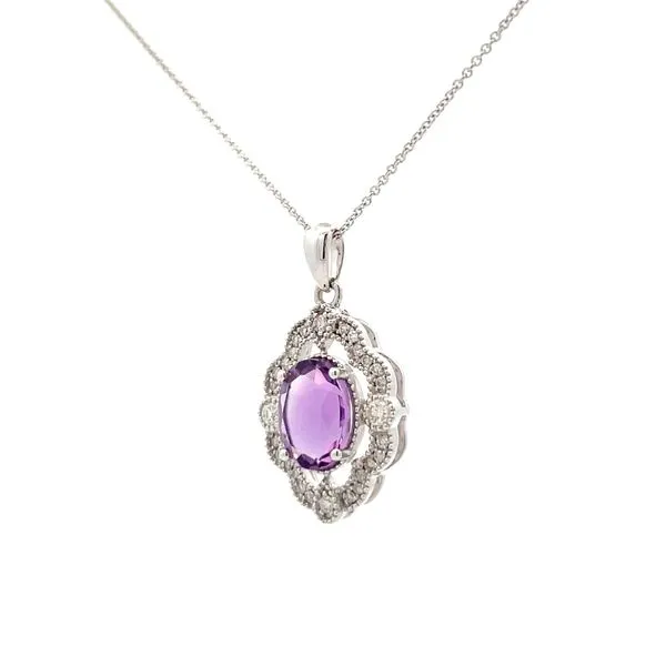 Colored Stone Pendant Image 2 Hudson Valley Goldsmith New Paltz, NY