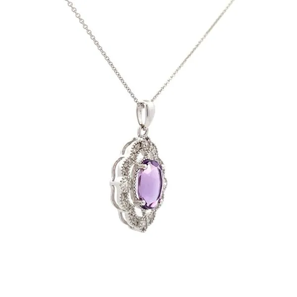 Colored Stone Pendant Image 3 Hudson Valley Goldsmith New Paltz, NY