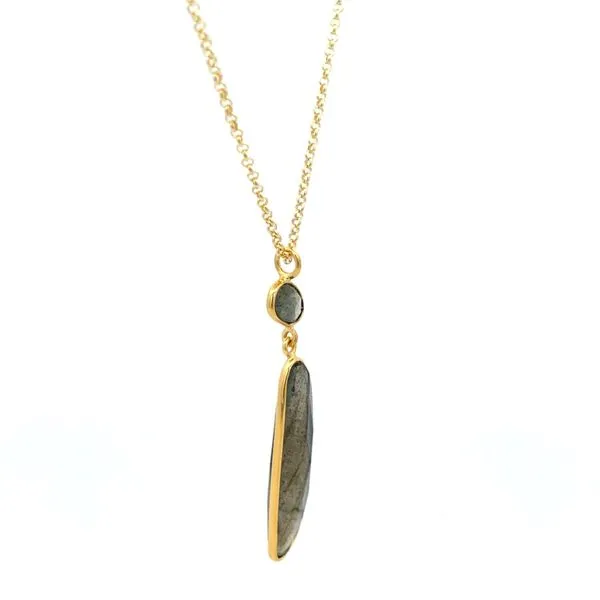 Colored Stone Pendant Image 2 Hudson Valley Goldsmith New Paltz, NY