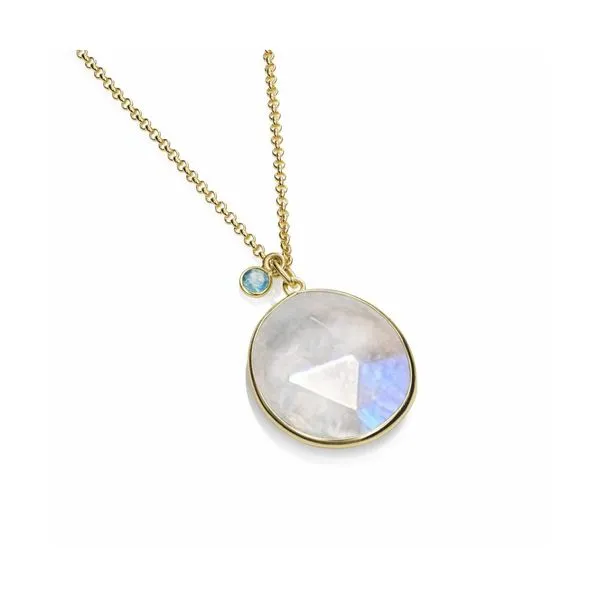 Colored Stone Pendant Hudson Valley Goldsmith New Paltz, NY