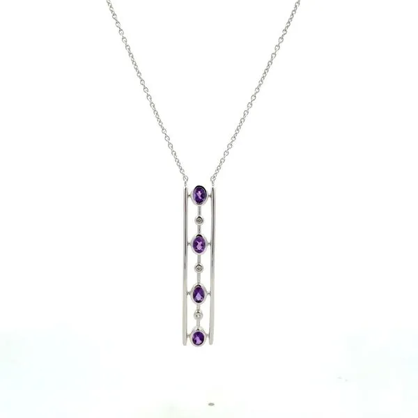 Colored Stone Pendant Hudson Valley Goldsmith New Paltz, NY