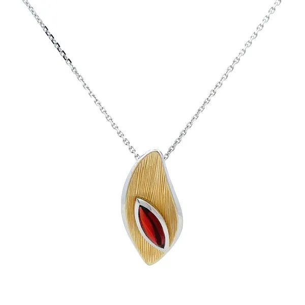 Colored Stone Pendant Hudson Valley Goldsmith New Paltz, NY