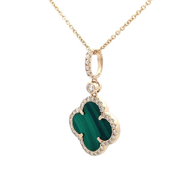 Colored Stone Pendant Image 2 Hudson Valley Goldsmith New Paltz, NY