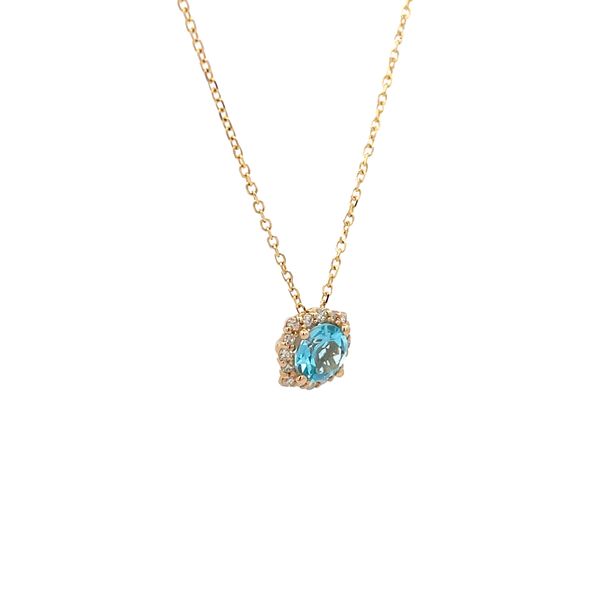 Colored Stone Pendant Image 2 Hudson Valley Goldsmith New Paltz, NY