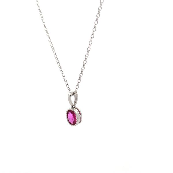 Colored Stone Pendant Image 2 Hudson Valley Goldsmith New Paltz, NY