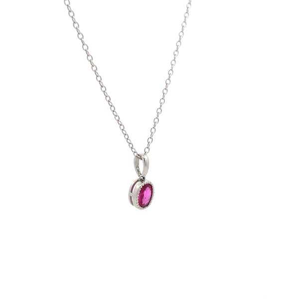 Colored Stone Pendant Image 3 Hudson Valley Goldsmith New Paltz, NY