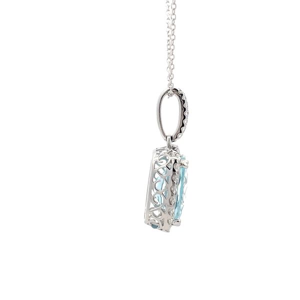 Colored Stone Pendant Image 3 Hudson Valley Goldsmith New Paltz, NY