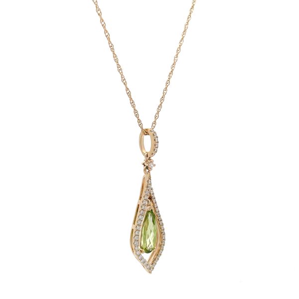 Colored Stone Pendant Image 3 Hudson Valley Goldsmith New Paltz, NY