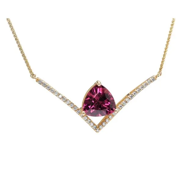 Colored Stone Necklace Hudson Valley Goldsmith New Paltz, NY