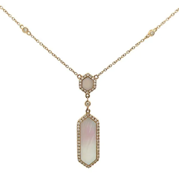 Colored Stone Necklace Hudson Valley Goldsmith New Paltz, NY
