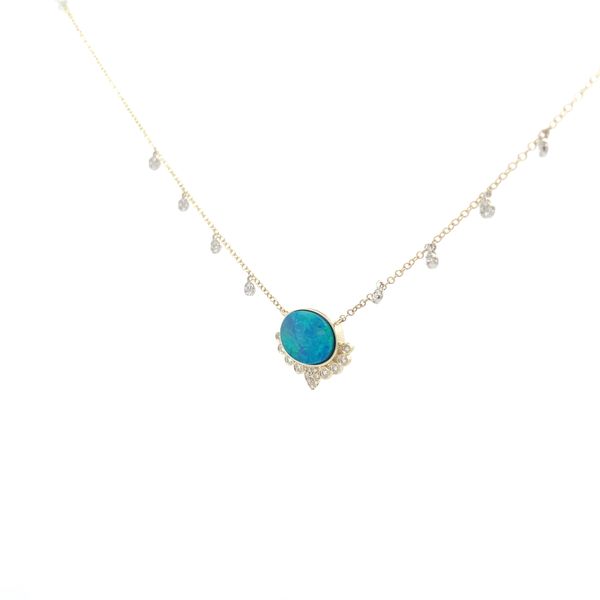 Colored Stone Necklace Image 3 Hudson Valley Goldsmith New Paltz, NY