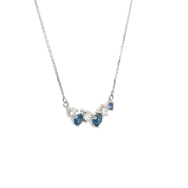 Colored Stone Necklace Image 2 Hudson Valley Goldsmith New Paltz, NY