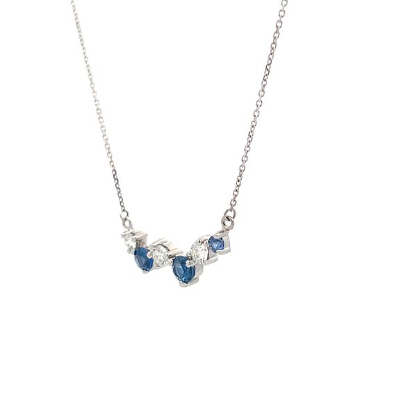 Colored Stone Necklace Image 3 Hudson Valley Goldsmith New Paltz, NY