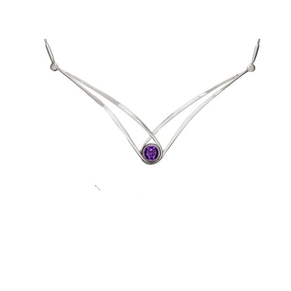 Colored Stone Necklace Image 2 Hudson Valley Goldsmith New Paltz, NY