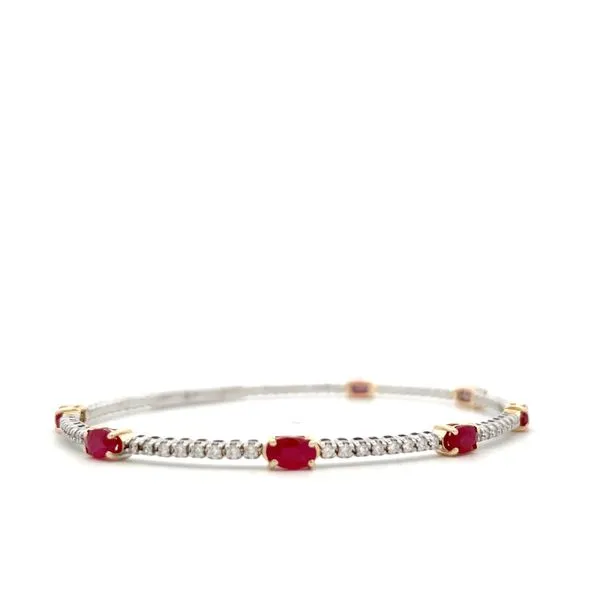 Colored Stone Bracelet Image 3 Hudson Valley Goldsmith New Paltz, NY