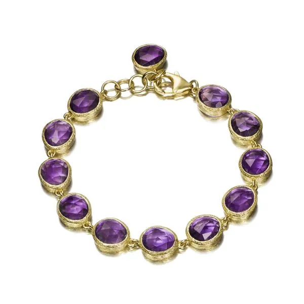 Colored Stone Bracelet Hudson Valley Goldsmith New Paltz, NY