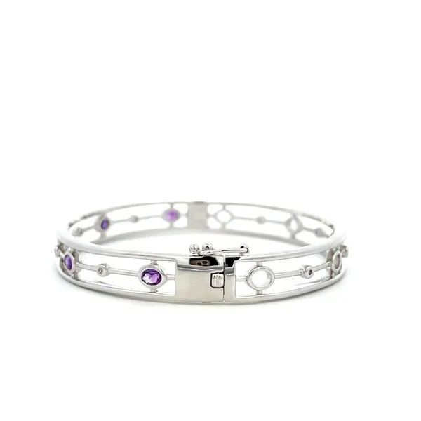 Colored Stone Bracelet Image 3 Hudson Valley Goldsmith New Paltz, NY