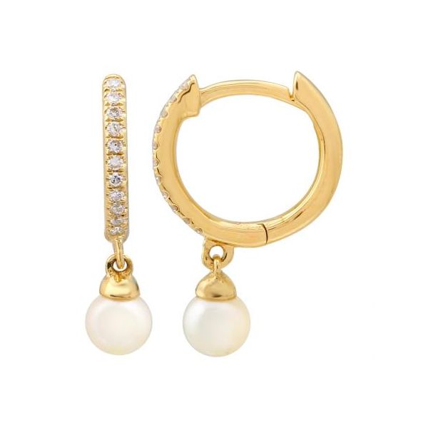 Pearl Earrings Hudson Valley Goldsmith New Paltz, NY