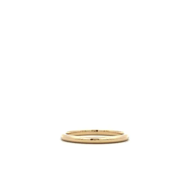 14Kt Yellow Gold Ladies Wedding Band Hudson Valley Goldsmith New Paltz, NY