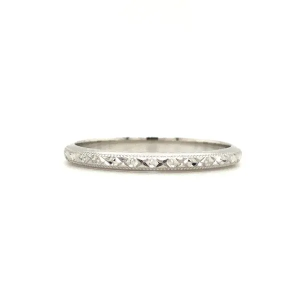 Ladies Wedding Band Hudson Valley Goldsmith New Paltz, NY