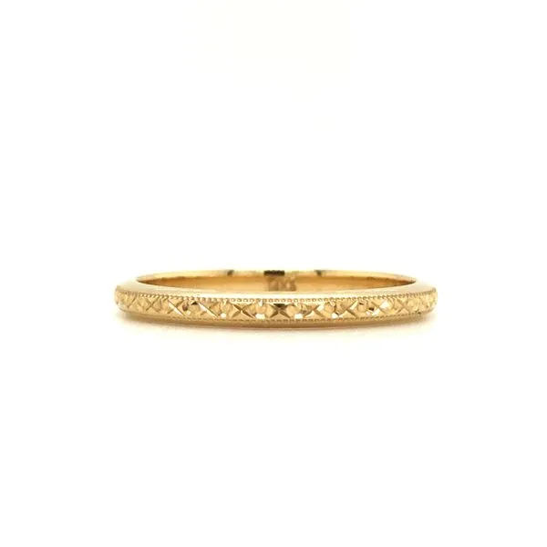 Ladies Wedding Band Hudson Valley Goldsmith New Paltz, NY