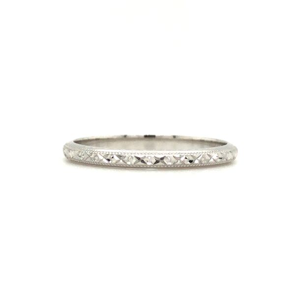 Ladies Wedding Band Hudson Valley Goldsmith New Paltz, NY