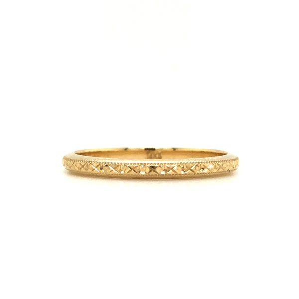 Ladies Wedding Band Hudson Valley Goldsmith New Paltz, NY