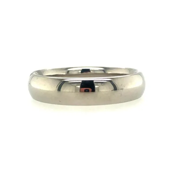 Platinum half round comfort fit 6mm high polish Hudson Valley Goldsmith New Paltz, NY