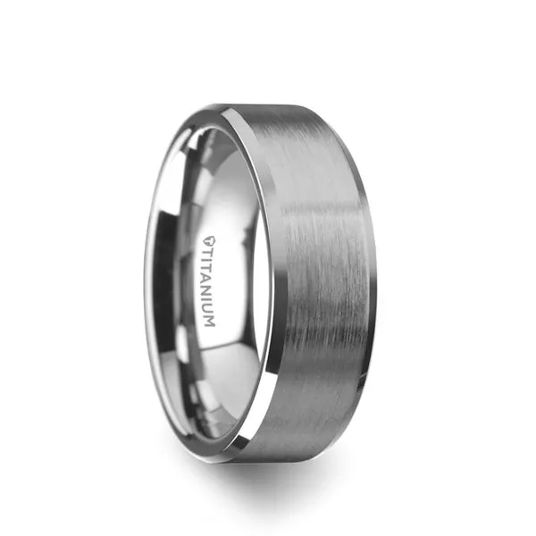 Titanium Men's Wedding Band Hudson Valley Goldsmith New Paltz, NY