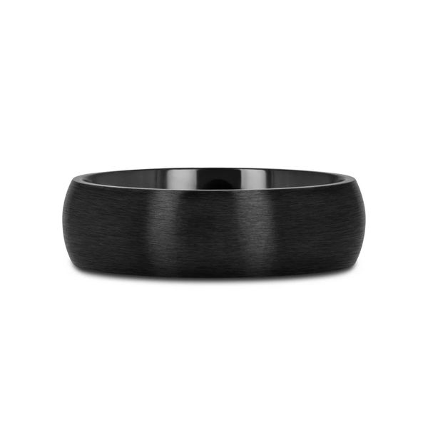 Black Titanium Men's Wedding Band Hudson Valley Goldsmith New Paltz, NY