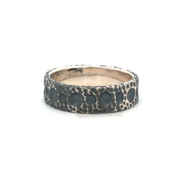 Sterling Silver Hammered Fashion Ring Hudson Valley Goldsmith New Paltz, NY