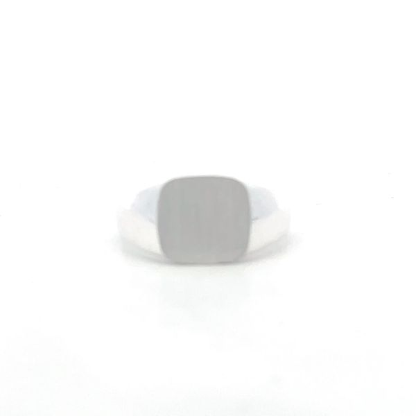 Sterling Silver Square Signet Ring Hudson Valley Goldsmith New Paltz, NY