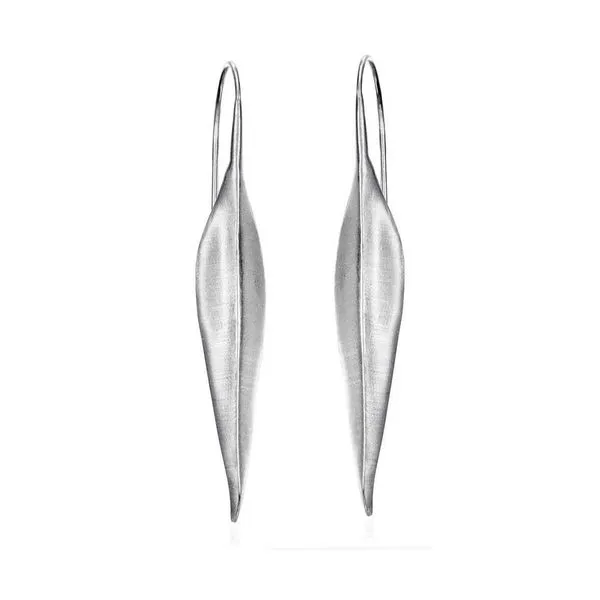 FOREST Collection Sterling Silver Earrings with Rhodium Plate Hudson Valley Goldsmith New Paltz, NY
