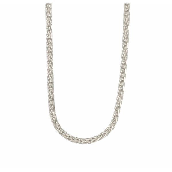 Sterling Silver 2mm Wheat Chain 20