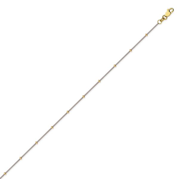 14k white and yellow gold 10