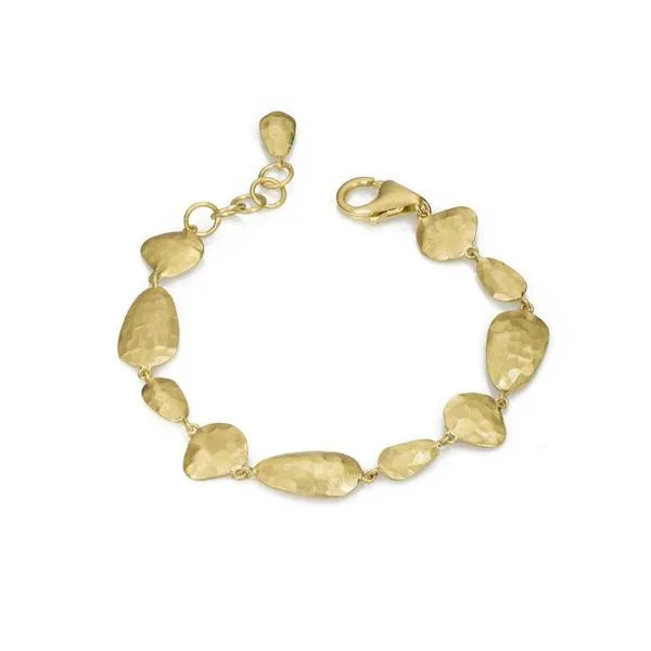 Essential Sterling Silver Bracelet with 18k Vermeil Designs Hudson Valley Goldsmith New Paltz, NY