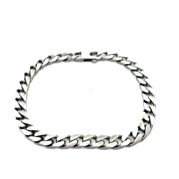 Sterling Silver Squared Curb Bracelet Hudson Valley Goldsmith New Paltz, NY
