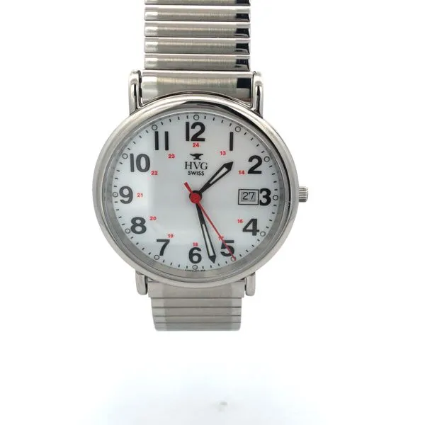 3 ATM, Stainless steel case, Sapphire crystal, Luminous dial and hands, Case diameter: 35 mm Hudson Valley Goldsmith New Paltz, NY